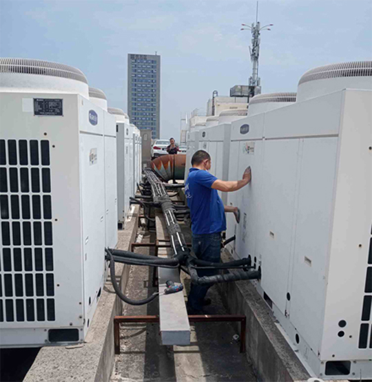 奈曼中央空调制热和不制冷系统维修方法